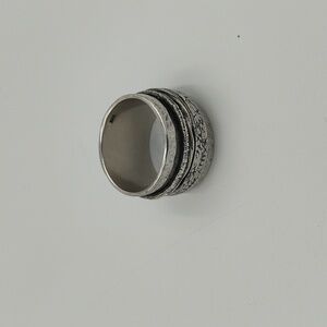 Sterling Silver Spinner Band